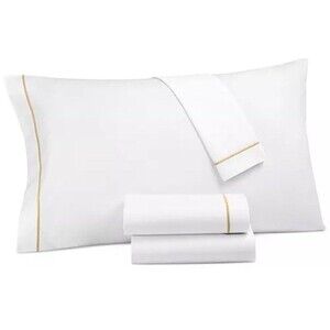 Hotel Collection Italian Percale CAL-KING Sheet Set $500